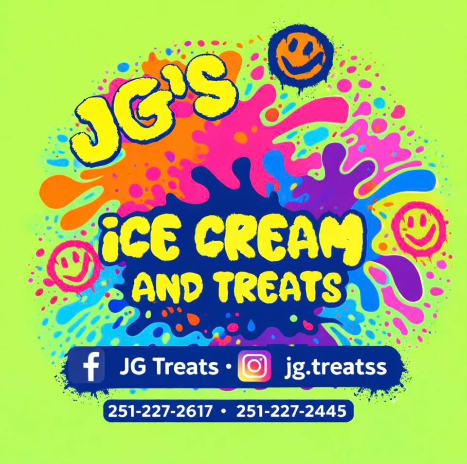 JG's Ice Cream and Treats logo